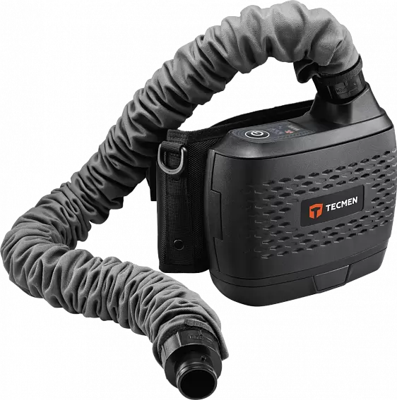 Сварочная маска Tecmen ADF 815S TM16 черная с PAPR (внешн. кнопка зачистки)