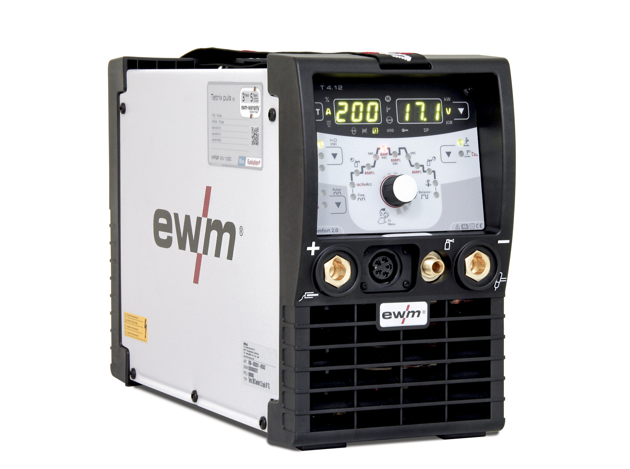 Установка аргонодуговой сварки EWM Tetrix 200 DC Comfort 2.0